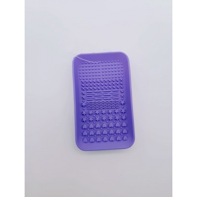 OEM Small Size Silicone Washing Tool Makeup Brush Cleaning Mat