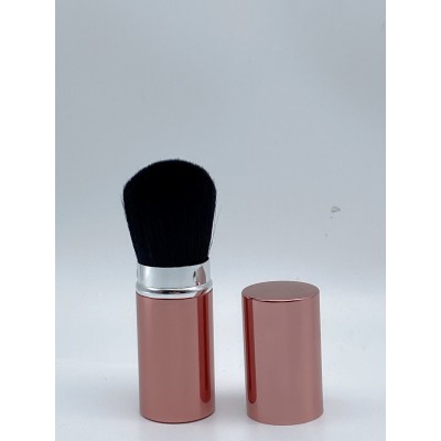 Mini Pocket Flexible Single Travel Blush Round Facial Makeup Cosmetic Brush