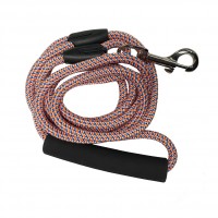 Eco-Friendly Safety Polyester PP Noctilucence Stretch Circinal Pet Dog Rope